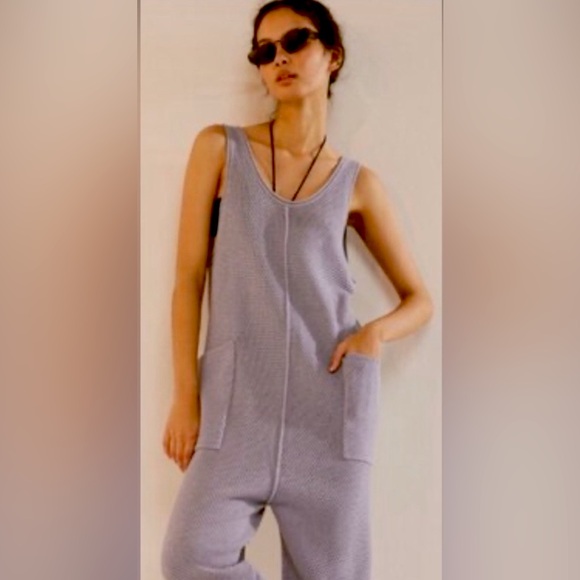 NWT Free People Hailee Jumpsuit Medium Knit One Piece - Picture 7 of 14